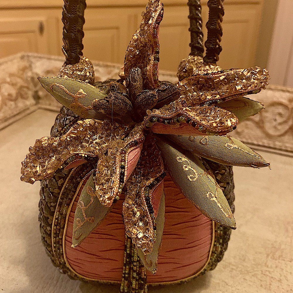 SOLD!!  Mary Frances highly embellished purse